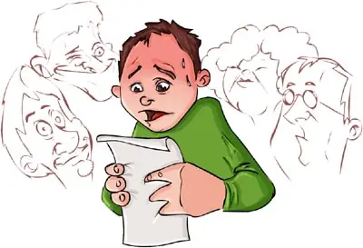 Miedo a hablar en público