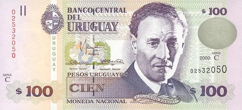 Conocé los billetes de Uruguay. Estos son