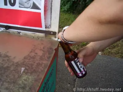 abrir cerveza