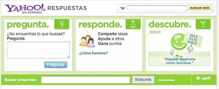 Clon de Yahoo Respuesta 2009 con bug !