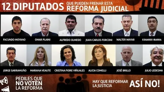 12 Diputados que pueden frenar ESTA reforma judicial