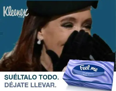 Lanzan pañuelos descartables para las lágrimas de cocodril
