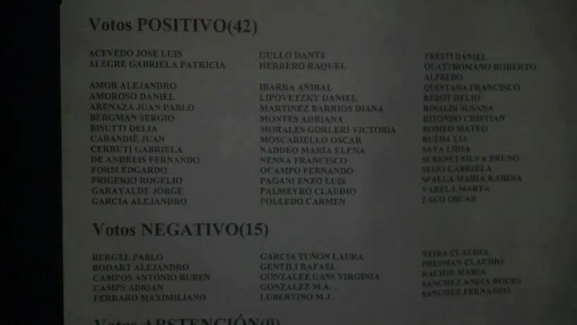 represion en el borda, los K tambien son culpables