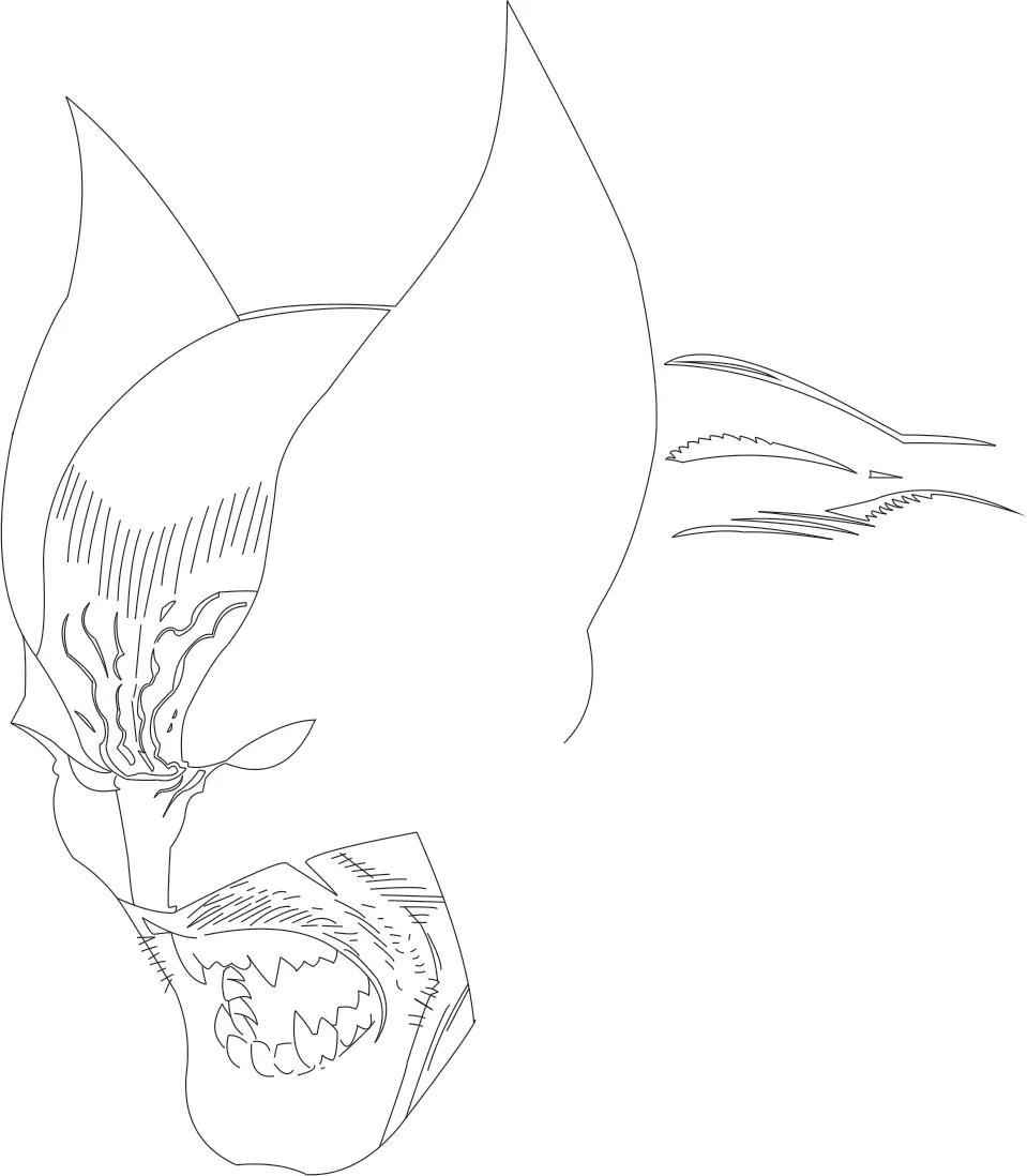 wolverine echo por mi en el corel draw x6