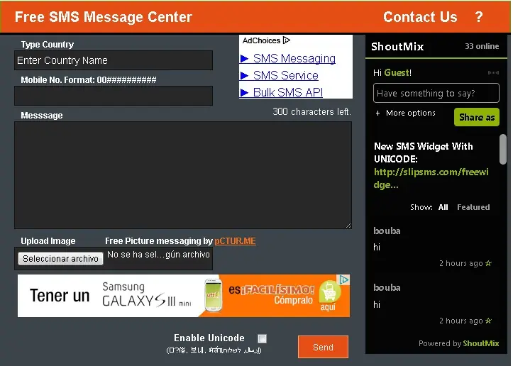 Como enviar mensajes sms gratis sin pagar ni programas 2