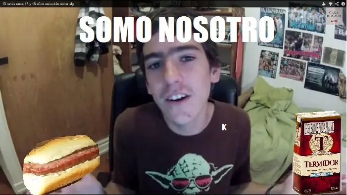 Propaganda K usando Puberto
