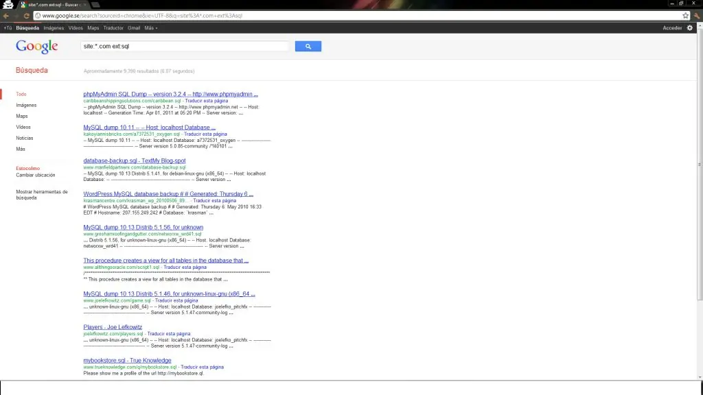 Google Hacking I - Lo que esconden los buscadores