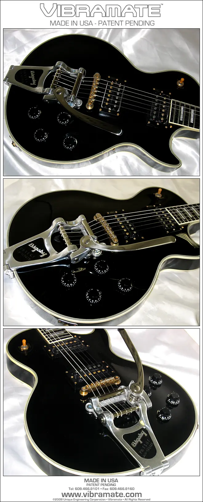 Vibramate Bigsby!!! Solución para Les Paul, SG y Telecaster
