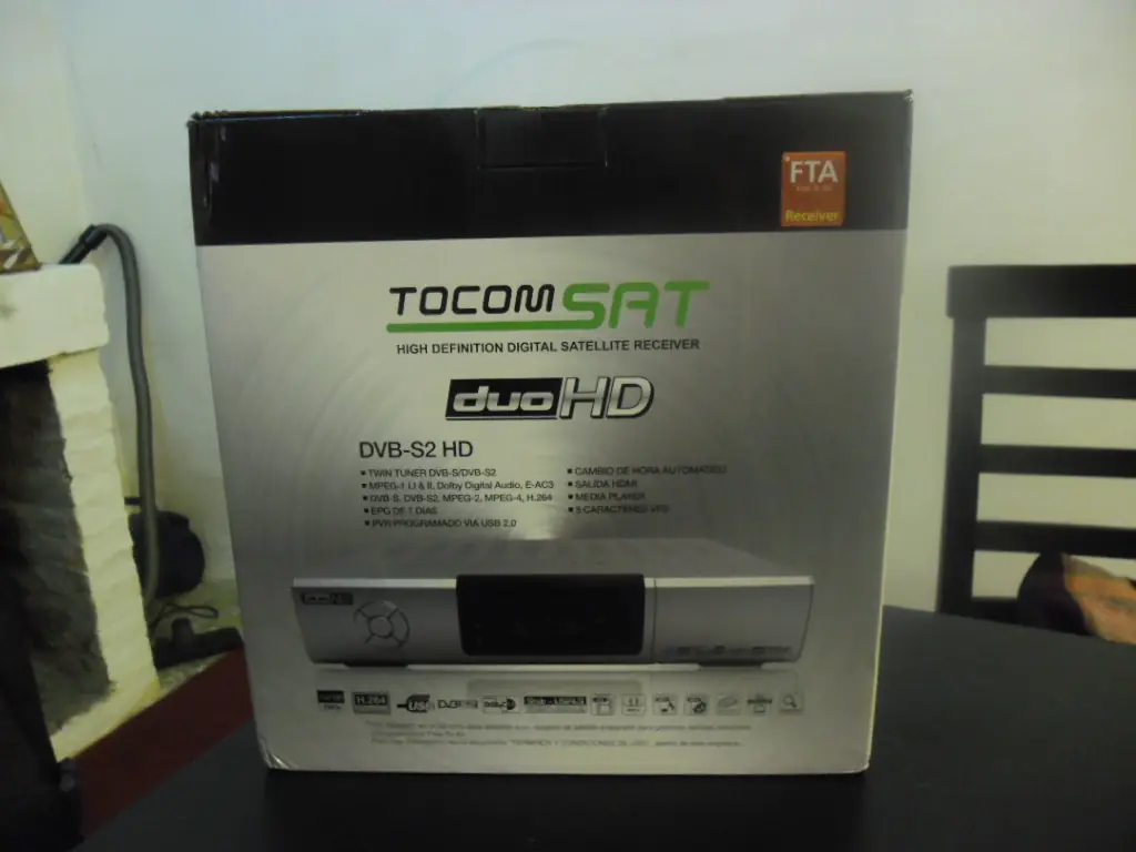 Imágenes del Receptor Satelital TocomSAT Dúo HD FTA !