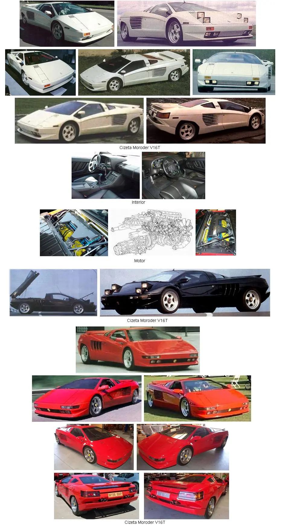 Cizeta V16T (1991), el otro Lamborghini Diablo