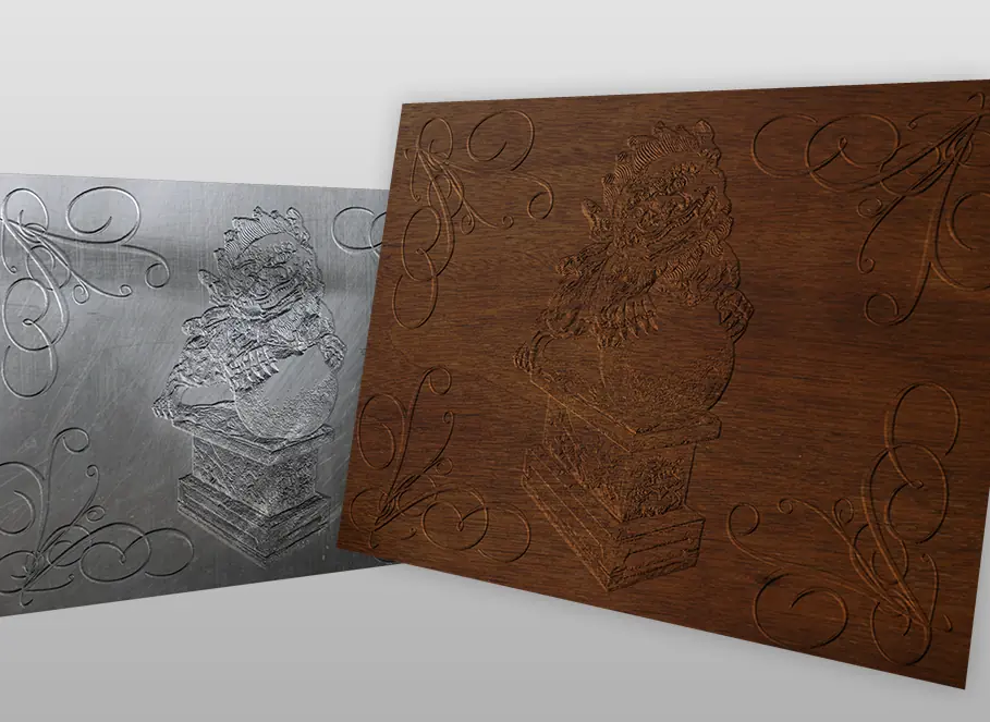 Tutorial Photoshop:Calado en madera y metal [3D]