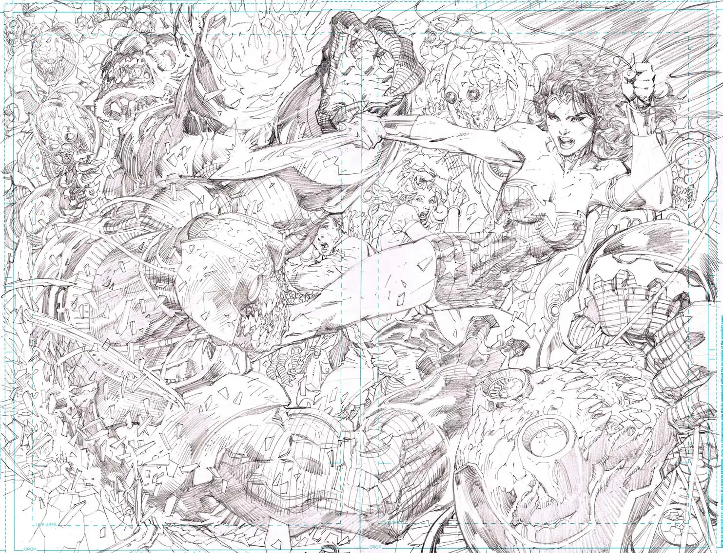 Buenos Dibujos de Jim Lee !!!