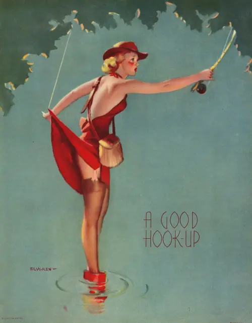 Posters e Ilustraciones vintage, pulps y pin ups