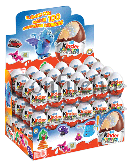 Los huevos Kinder, prohibidos en EEUU