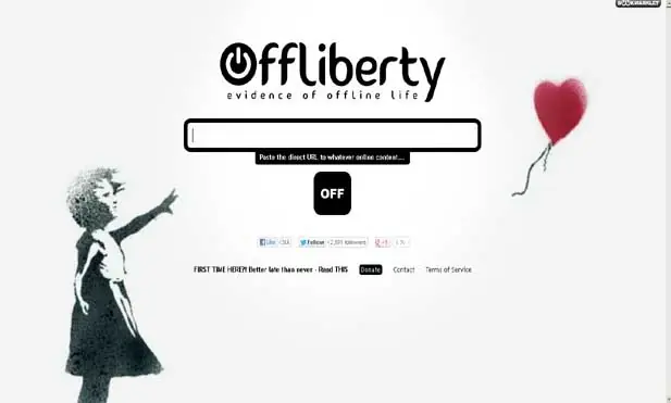 Offliberty: evidence of offline life. Descargas piola.