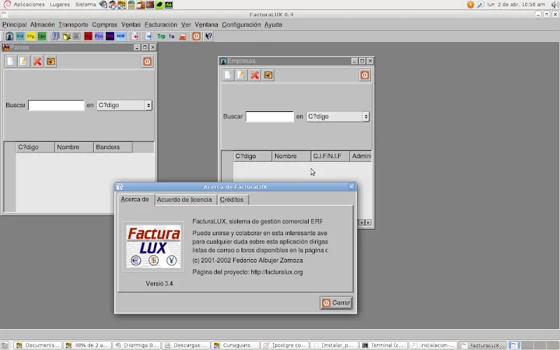 Facturalux en Canaima 3.0