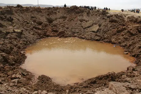 Meteoro causado en el Perú misteriosa enfermedad
