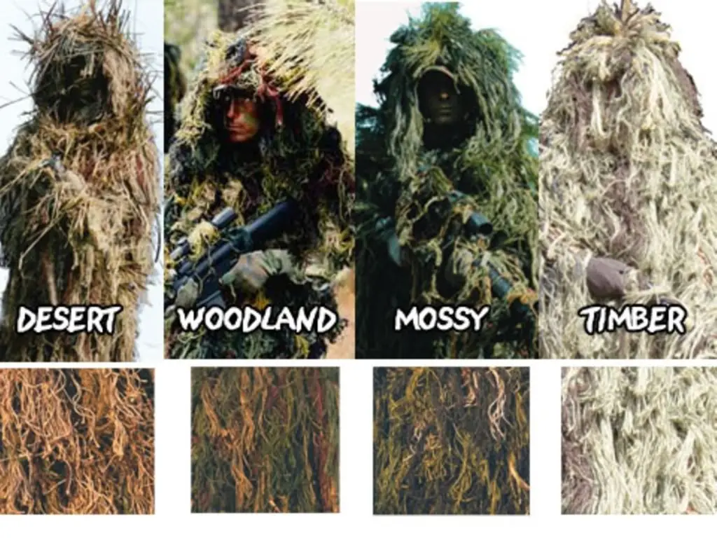 Como hacerse un buen traje de francotirador .Ghillie
