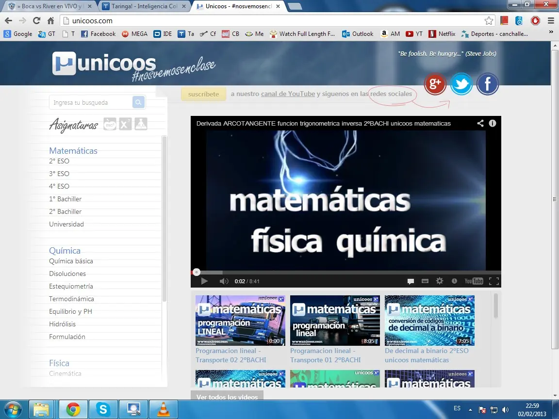 Estudias Ingenieria, Matematica, Fisica, Quimica??