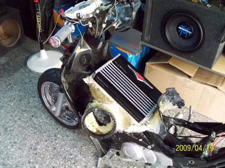 Moto super tuning [fotos propias]