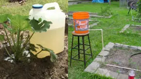 Como hacer un sistema de riego casero