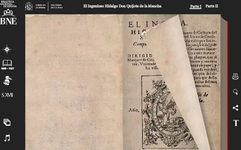 El Quijote interactivo