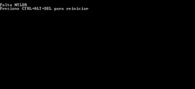 Solucionar el problema de Falta el archivo ntldr