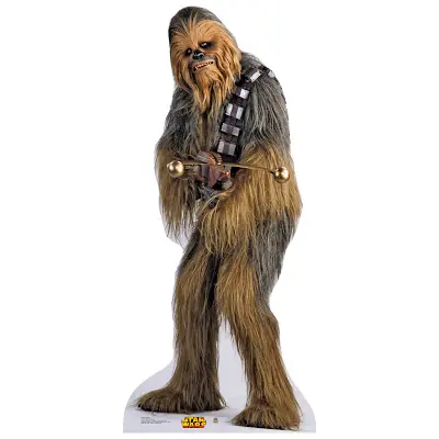 Cuando le querían poner pantalones a Chewbacca.