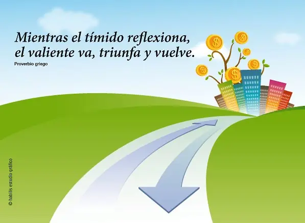 Frases positivas Ilustradas