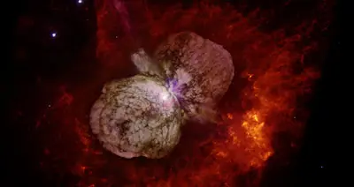 El misterio de Eta Carinae, la estrella que explotó y sobre
