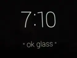 La interfaz de Google Glass