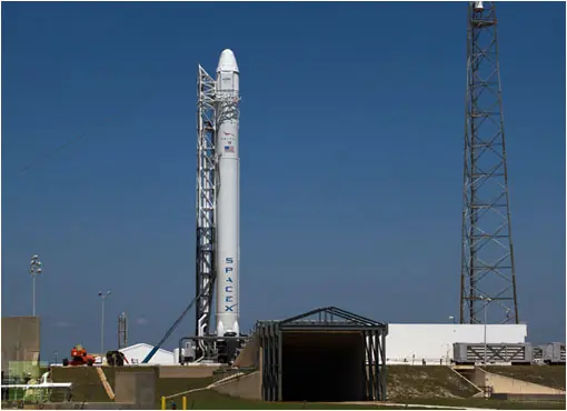 el “dragón” despegó con destino a la estación espacia