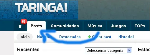 trucos para taringa y otras paginas