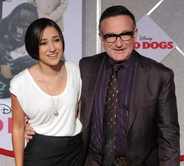 La hija de Robin Williams, Zelda Williams