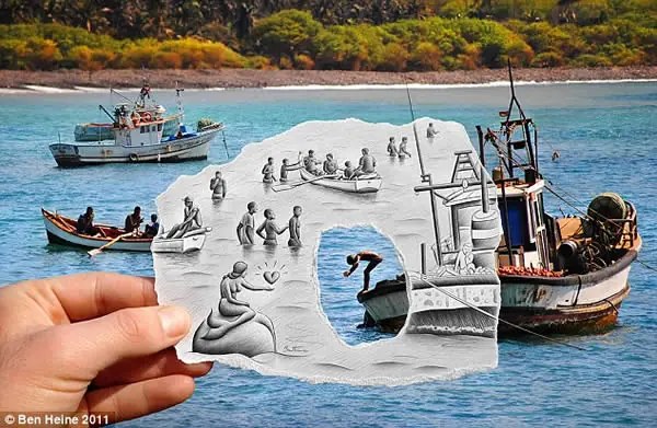 Ilusion Optica: ¡Lapiz vs Realidad!