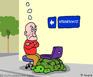 La calle Internet no tiene Internet!