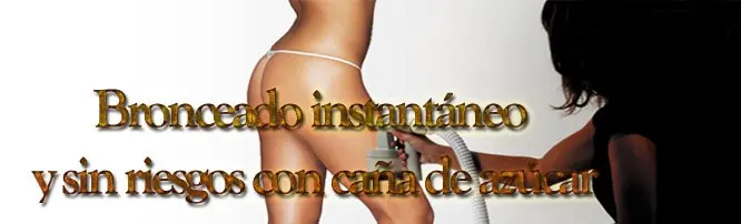 Bronceado instantáneo y sin riesgos con caña de azúcar