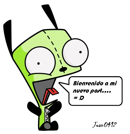 Invazor Zim ( Dibujo )