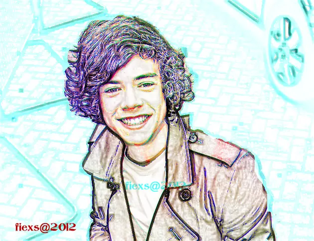 One Direction en neón