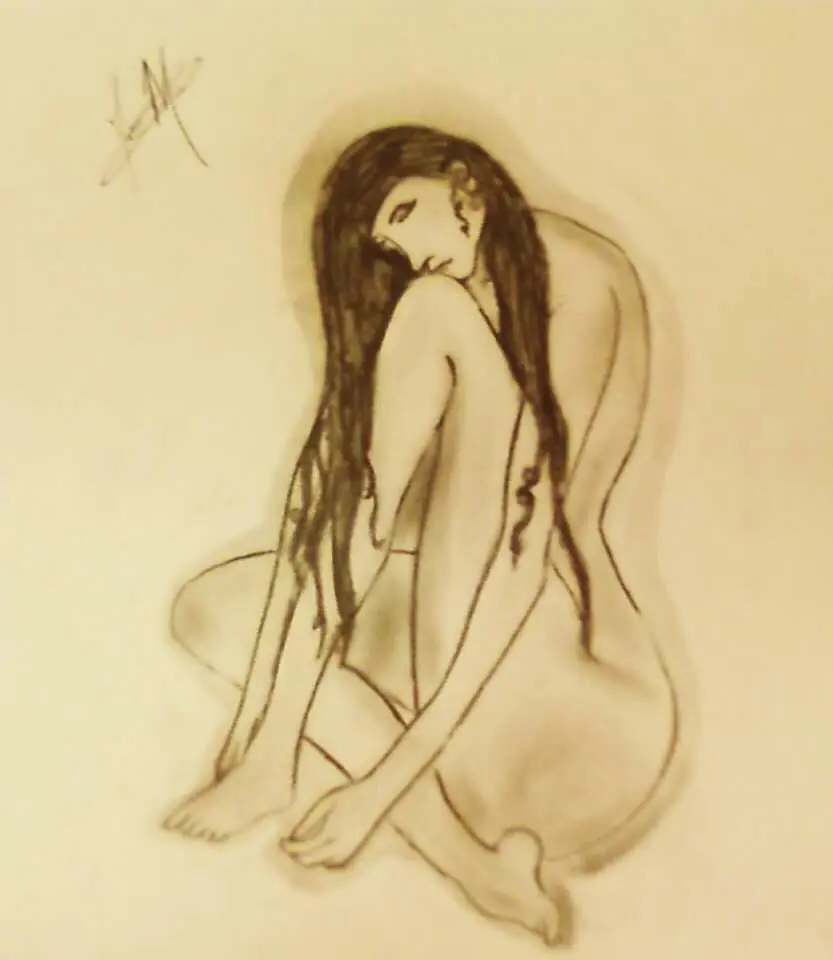 Mujer acomplejada