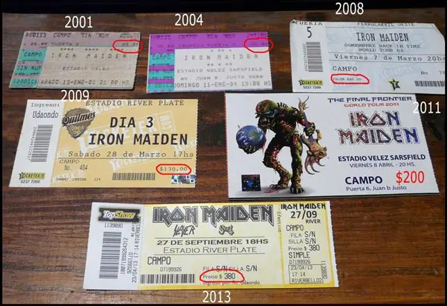la inflacion segun iron maiden