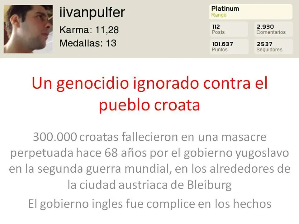 300.000 muertos y nadie dice nada, por culpa de Inglaterra