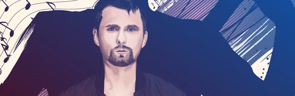 Matt Bellamy Muse vector