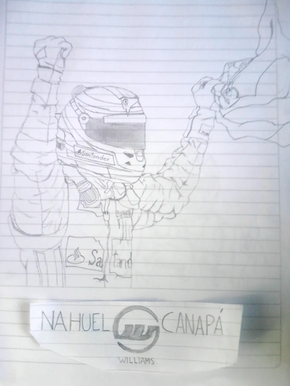 Algunos dibujos de formula 1 hechos por mi