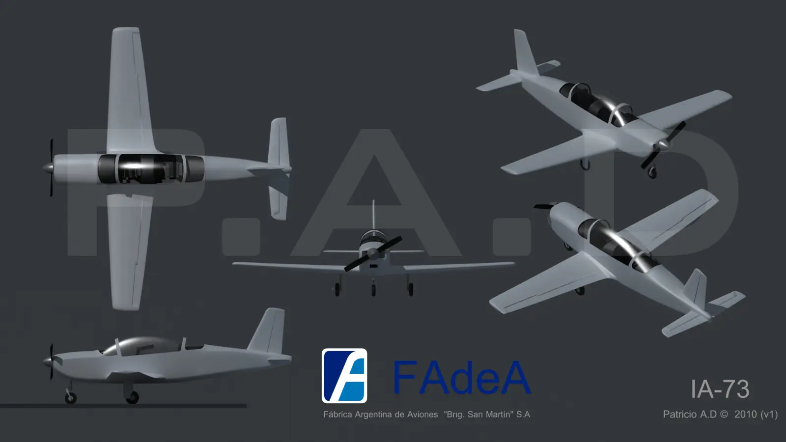 El IA 73: posible avion de entrenamiento para la UNASUR