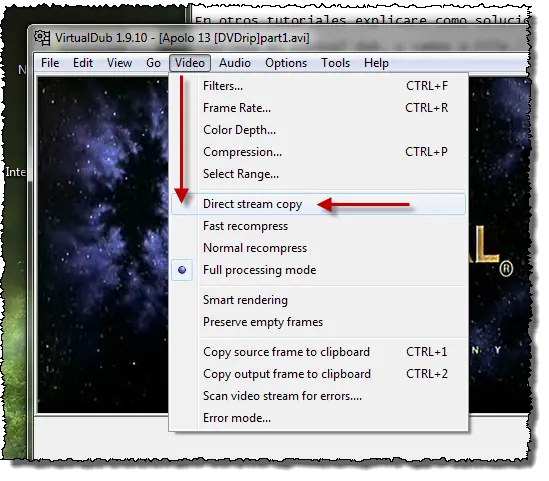 Unir 2 AVI-s en uno solo [Tutorial edicion de video]