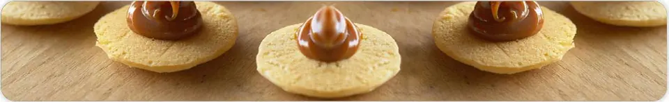 Alfajores de maicena.