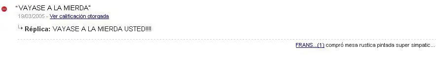 A reírse con el forobardo... en Mercado Libre!!!