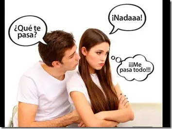 ¿Por qué las mujeres responden con "nada" cuando