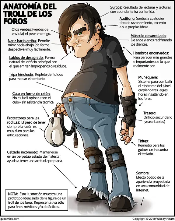 Tipos de troll en internet